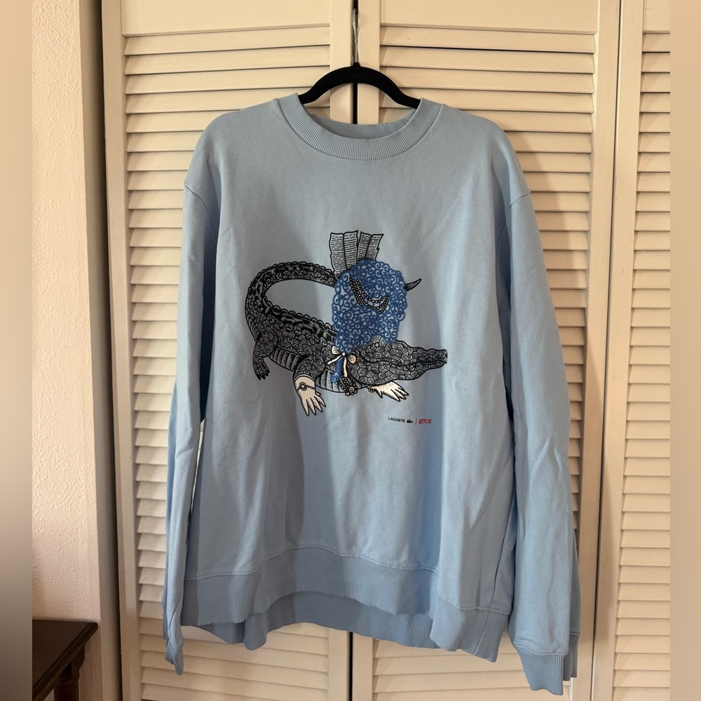 Lacoste x Netflix Bridgerton Crewneck